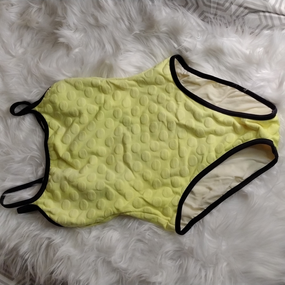 Baja Blue one piece swimsuit sz 14